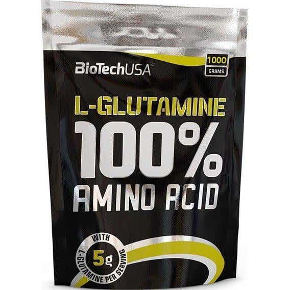 Глютамин для спорта BioTechUSA 100% L-GLUTAMINE 1000 г 200 порций