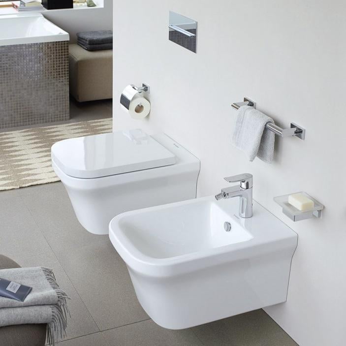 Унитаз подвесной DURAVIT P3 Comforts 2561090000_0020390000 безободковый с микролифтом (153546) - фото 3 Унитаз подвесной DURAVIT P3 Comforts 2561090000_0020390000 безободковый с микролифтом (153546) - фото 3