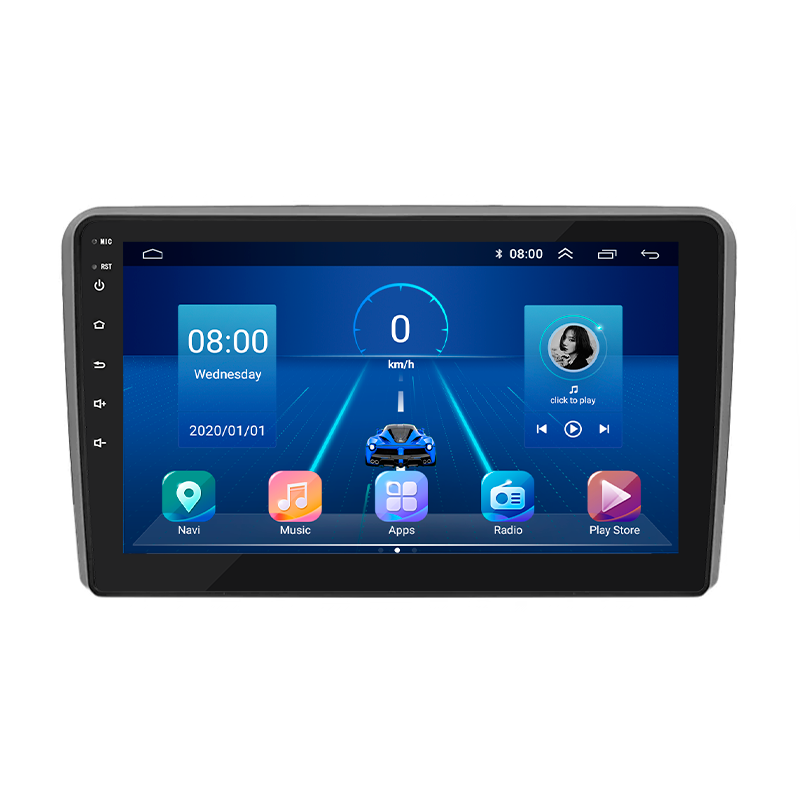 Штатна магнітола Lesko для Audi A3 II 8P Рестайлинг 2 2008-2013 екран 9" 2/32Gb/ 4G/ Wi-Fi Premium GPS (5927-32770)