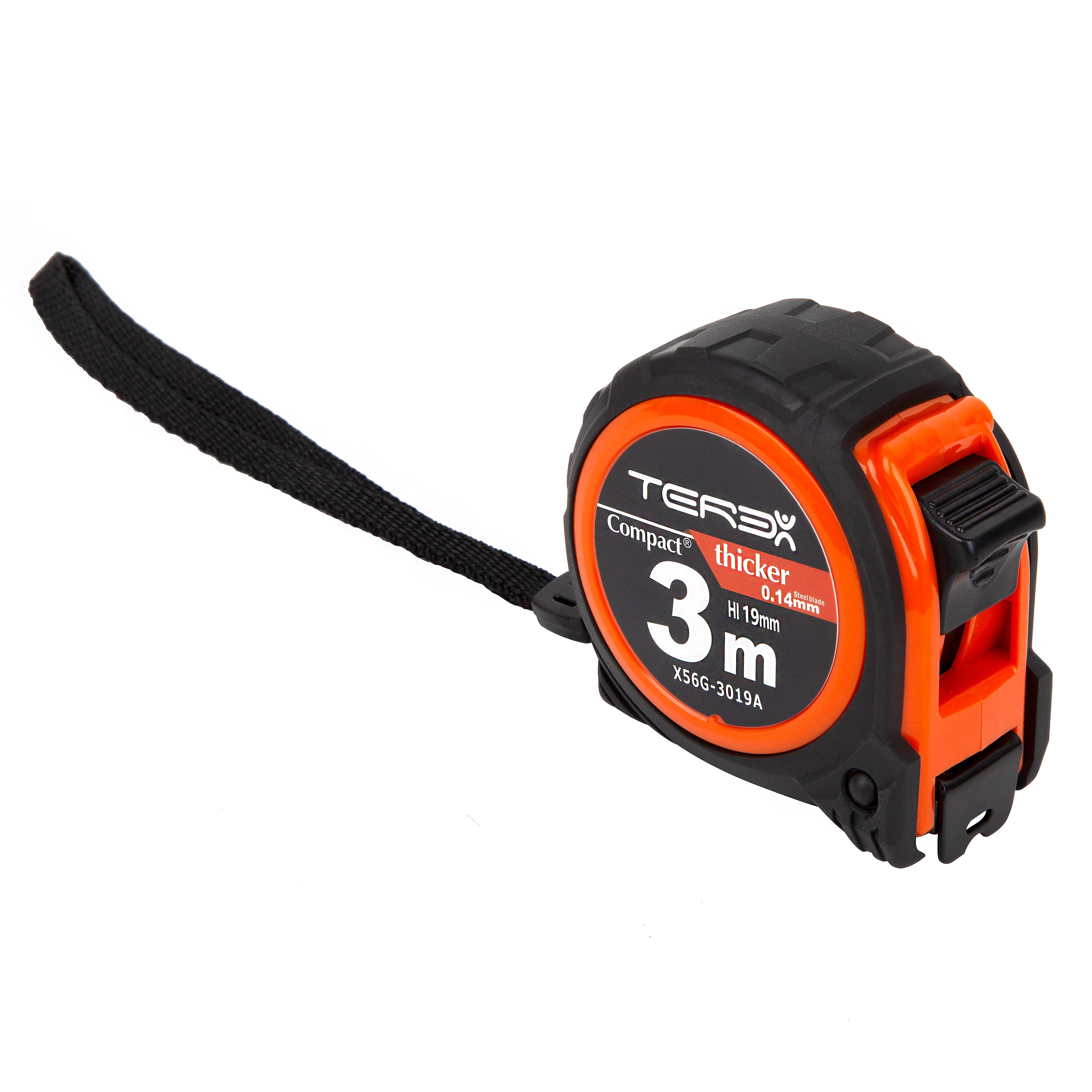 Рулетка измерительная TEREX 3 м х 19 мм (23199586)