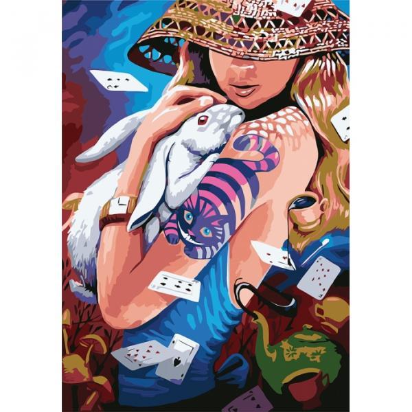 Картина по номерам Идейка Сказочный стиль 35х50 см в термопакете (КНО2646-mt)