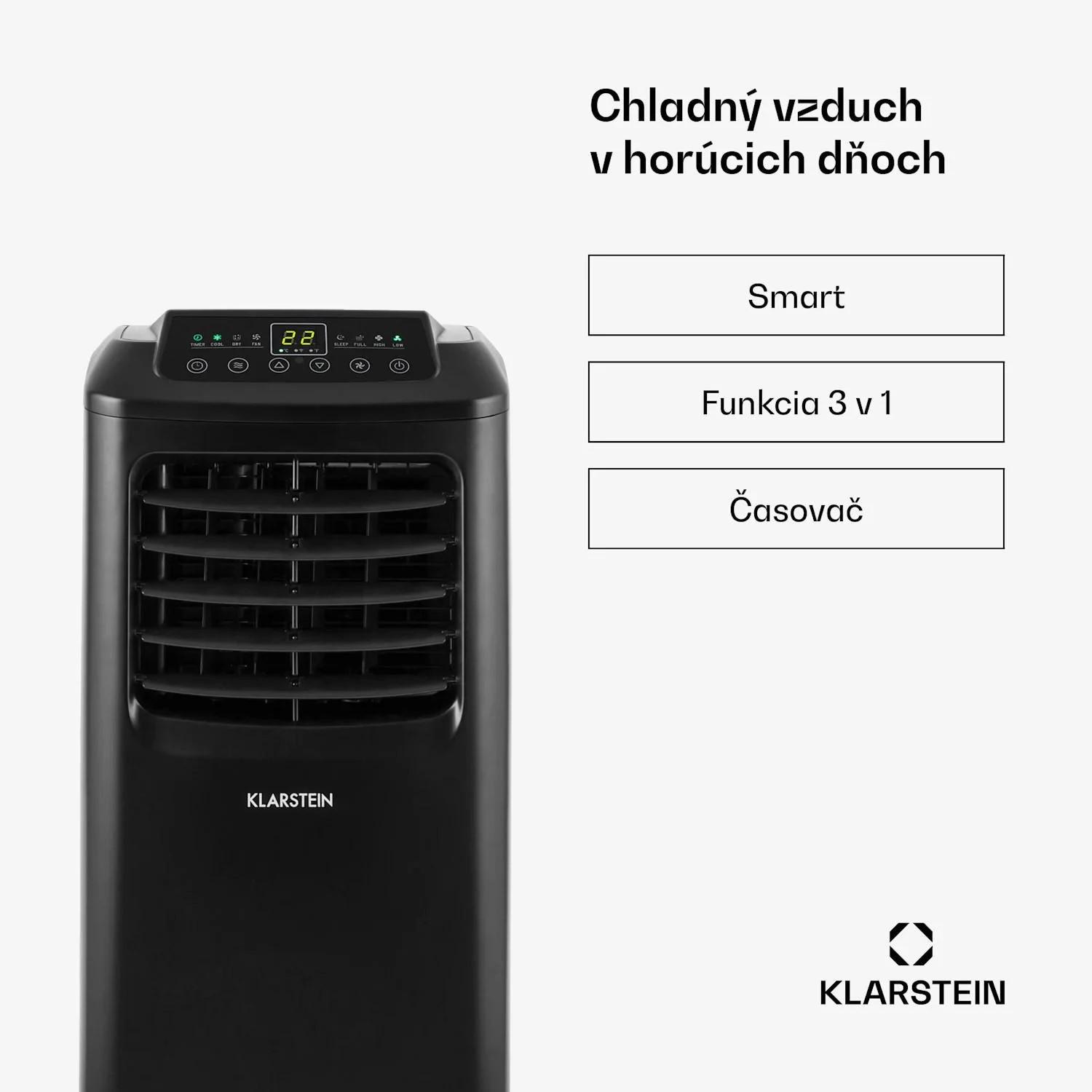 Кондиционер мобильный Klarstein Pure Blizzard Smart 9000 BTU Черный (10035808) - фото 4 Кондиционер мобильный Klarstein Pure Blizzard Smart 9000 BTU Черный (10035808) - фото 4