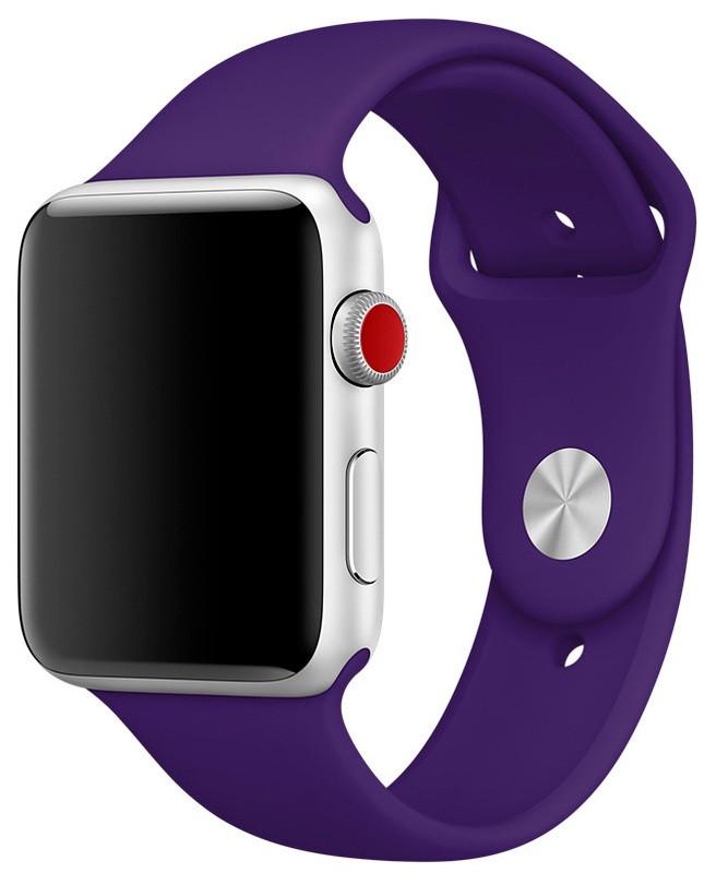 Силіконовий ремінець Band Sport Series for Apple Watch 45/44/42mm, Ultra Violet (HC)