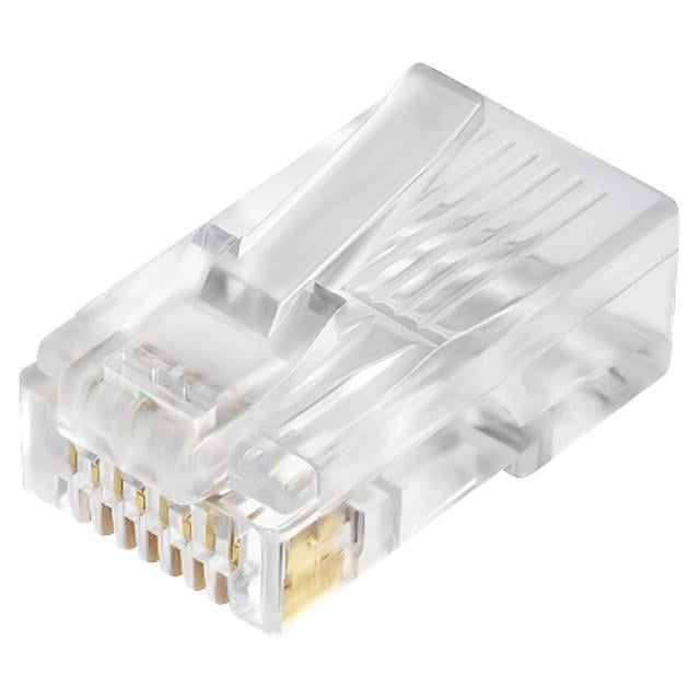 Конектор Merlion RJ-45 8P8C UTP Cat-6 (100 шт)