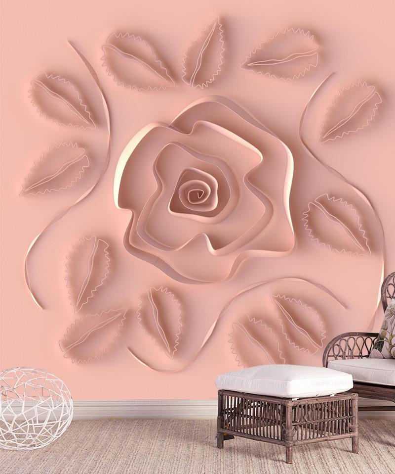 Фотообои флизелиновые абстракция для спальни/зала/кухни Квиллинг