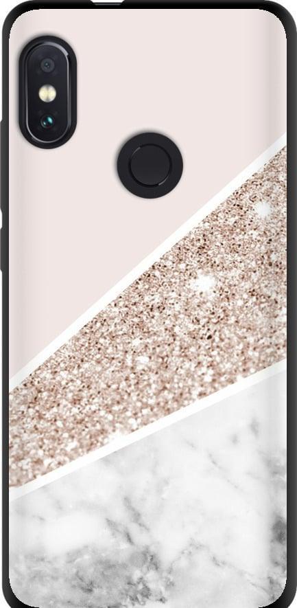 Чехол на Xiaomi Redmi Note 5 Пастельный мрамор (4342b-1516-42517)