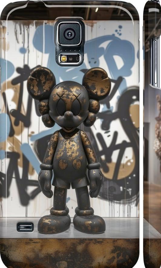 Чехол на Samsung Galaxy S5 g900h Bronze kaws v2 (6098m-24-42517) Чехол на Samsung Galaxy S5 g900h Bronze kaws v2 (6098m-24-42517)