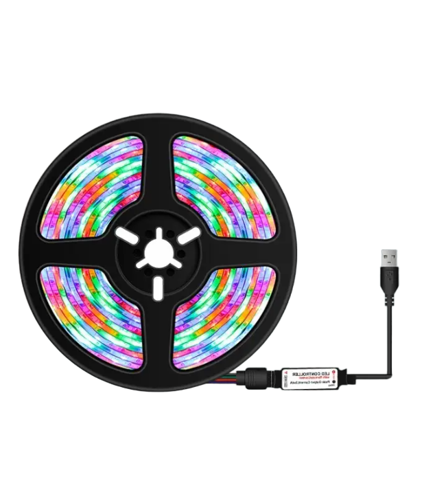 Светодиодная лента Puluz ZY75101016AA RGB 180 SMD 5050 LED 10 м (1892502243)