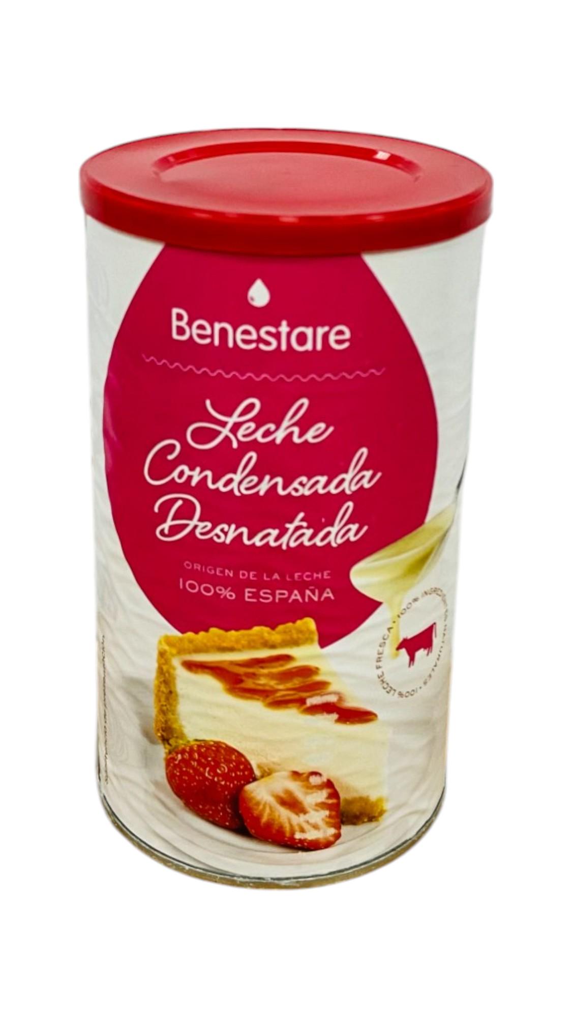 Згущене молоко знежирене Benestare Leche Condensada 1 кг