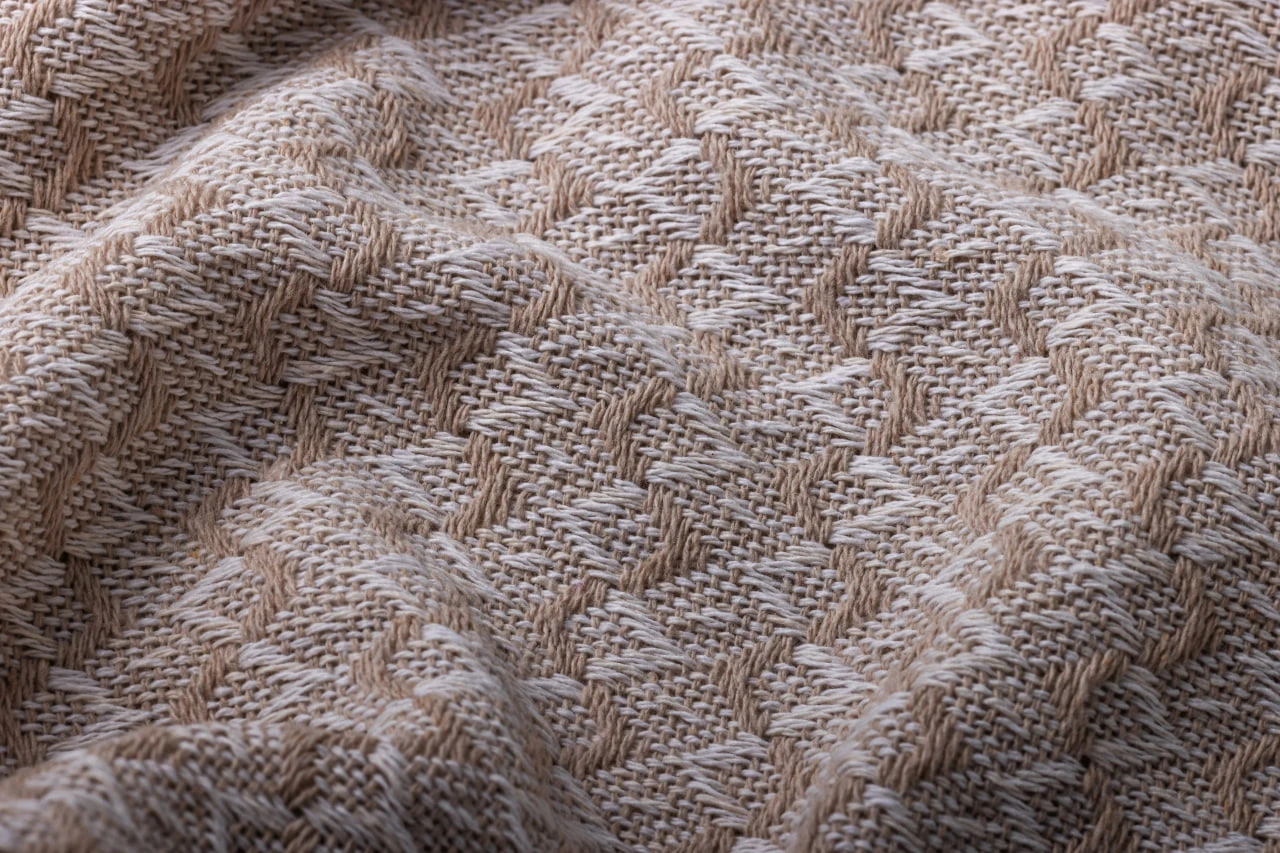 Плед HYGG Muar евро 200х230 см Светло-бежевый (313675) - фото 4 Плед HYGG Muar евро 200х230 см Светло-бежевый (313675) - фото 4