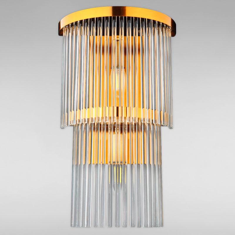 Настенный светильник Light House DL-18348/2W латунь