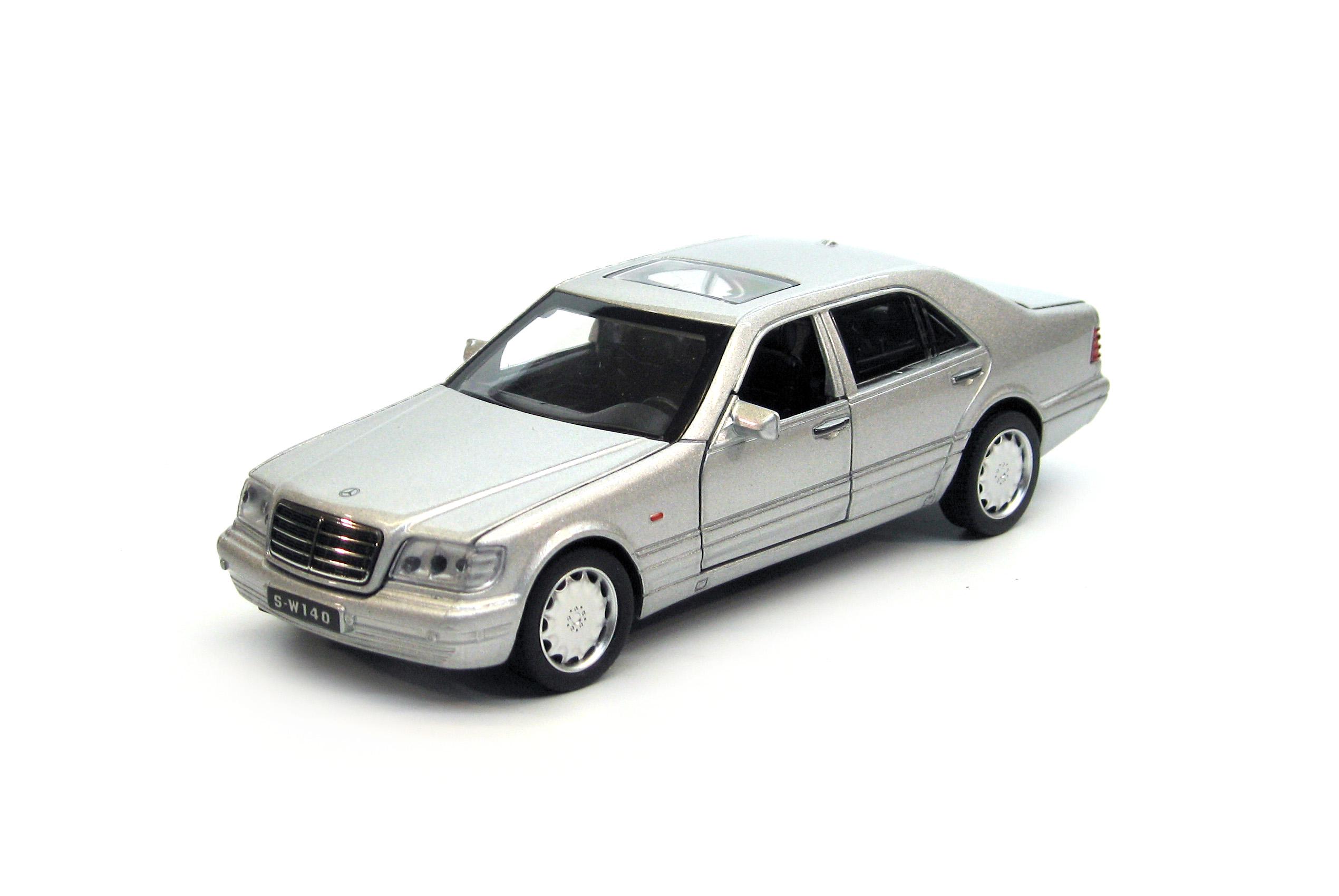 Модель металлическая АвтоЭксперт 43189S Mercedes S-class W-140 1:32 звук/свет (12260904)
