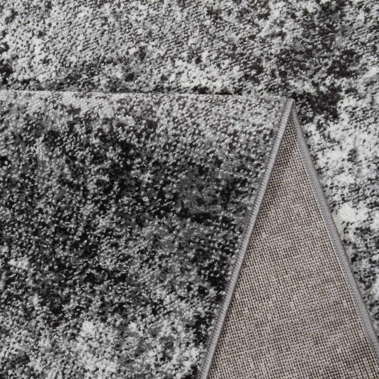 Ковер с низким ворсом DAKARIA Fayno Run 7145/690 2x2 м Серый (00-00017740) - фото 4 Ковер с низким ворсом DAKARIA Fayno Run 7145/690 2x2 м Серый (00-00017740) - фото 4