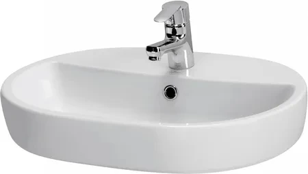 Умывальник Cersanit Caspia Oval 60х42 см (K11-0099)
