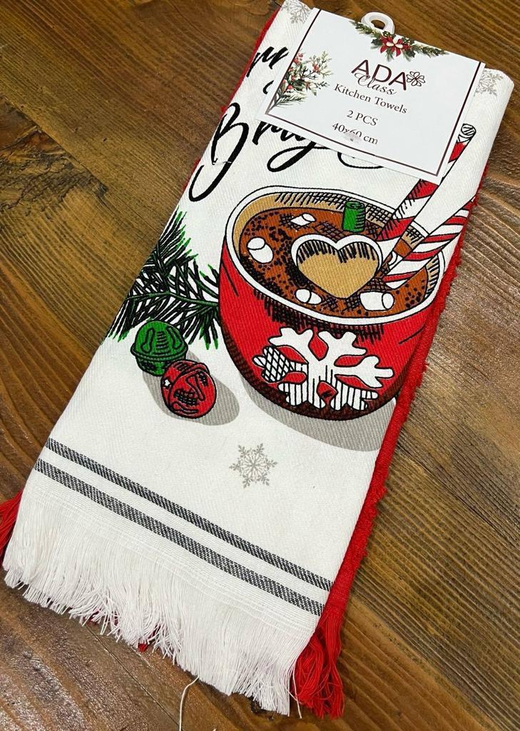 Набор кухонных полотенец ADA лен-махра 40х60 см 6 шт. (П4К-AL-kuhnya-007) - фото 5 Набор кухонных полотенец ADA лен-махра 40х60 см 6 шт. (П4К-AL-kuhnya-007) - фото 5