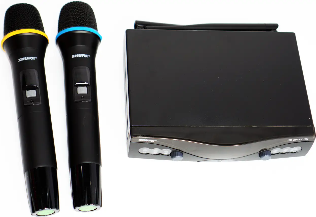 Радіосистема база Shure UX-204FX 2 радіомікрофони (30249785) - фото 2