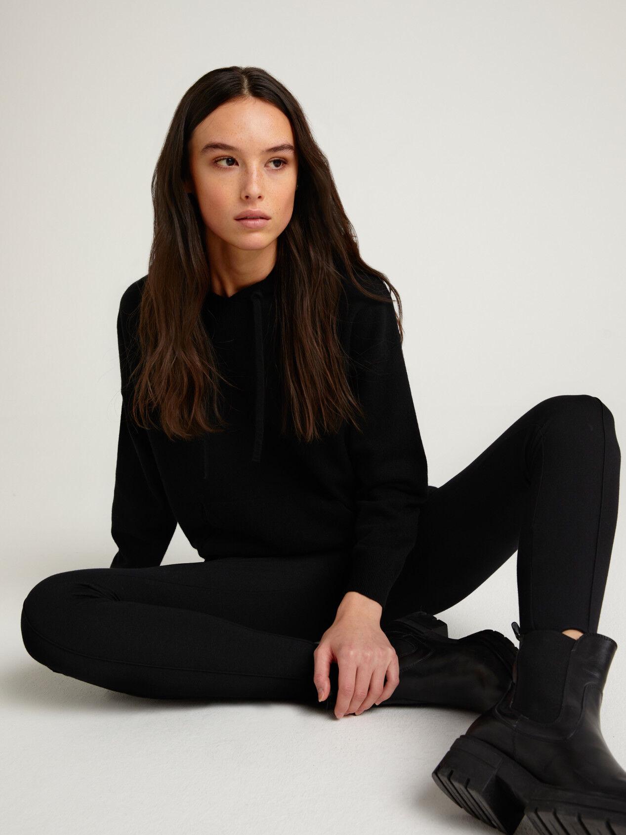 Светр жіночий Sisley 1044m2009 S Чорний - фото 4