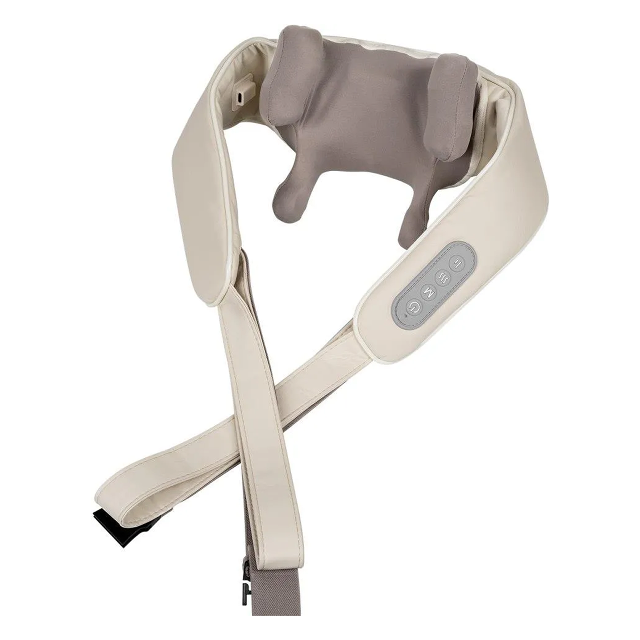 Электромассажер для шеи/спины/тела беспроводной с инфракрасным подогревом Бежевый (1764331547442)