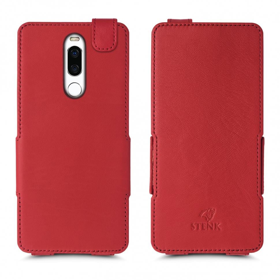 Чехол флип Stenk Prime для Meizu X8 Красный (62141)