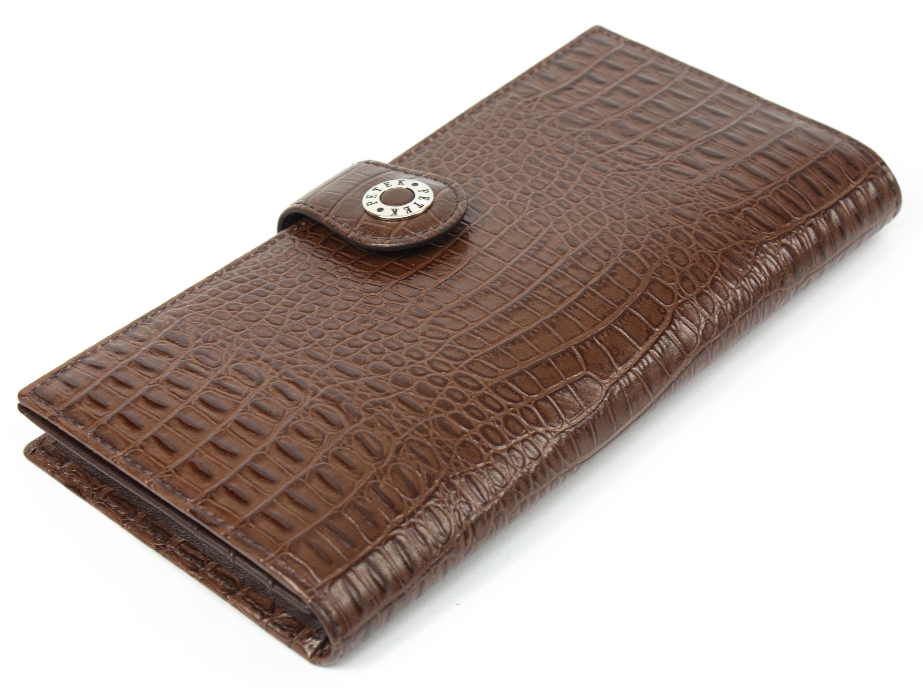 Портмоне женское Petek 441 классическое Коричневый (441-067-02)