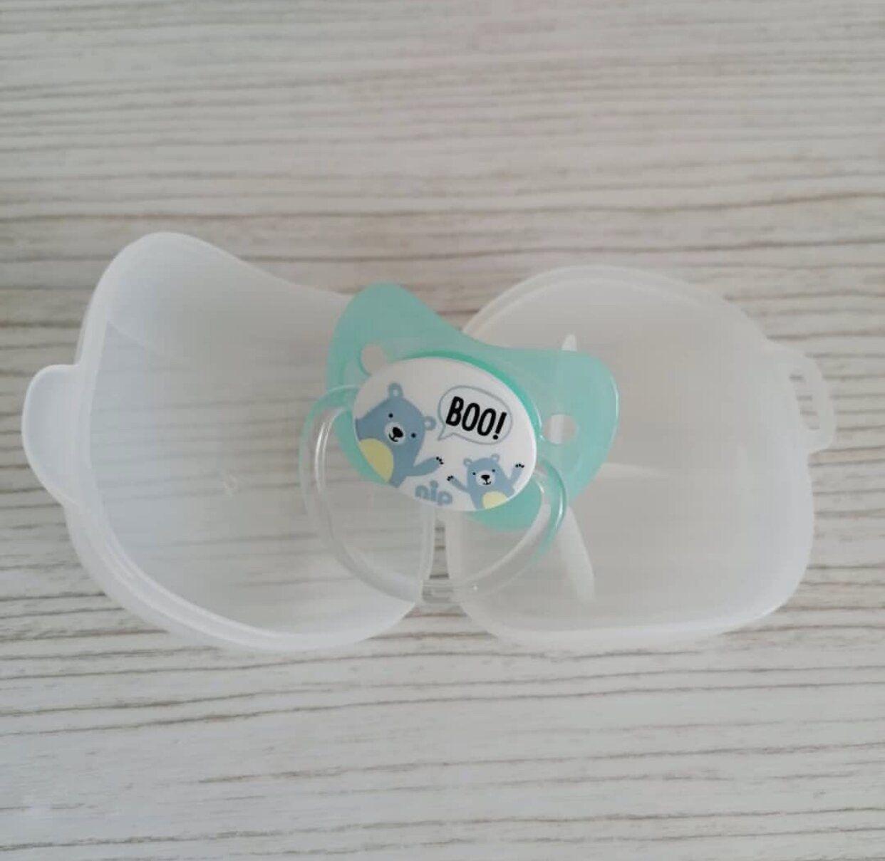 Футляр-стерилізатор для пустушки Nip Білий (299) - фото 3 Футляр-стерилізатор для пустушки Nip Білий (299) - фото 3