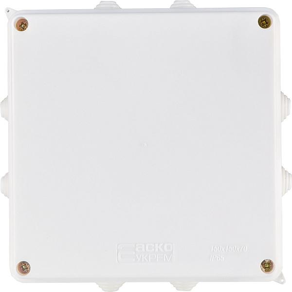 Распределительная коробка АСКО-УКРЕМ 150х150х70 мм ІР65 (A0150170031) - фото 2 Распределительная коробка АСКО-УКРЕМ 150х150х70 мм ІР65 (A0150170031) - фото 2