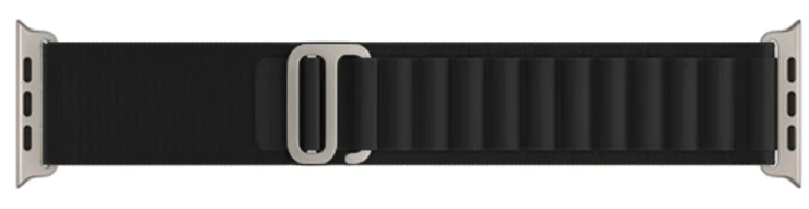 Ремінець Alpine Loop для Apple Watch 42/44/45/49 мм Black