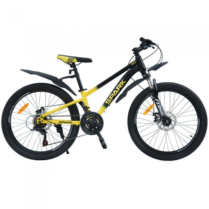 Велосипед 24 SPARK JOY сталь р. 11 Черно-желтый (32066597)