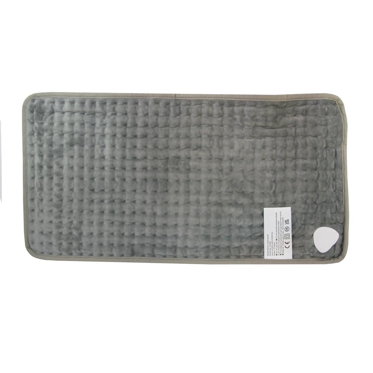 Грелка электрическая Heating Pad A-3060 75 Вт 57х29 см Серый (1010265-Gray) - фото 2