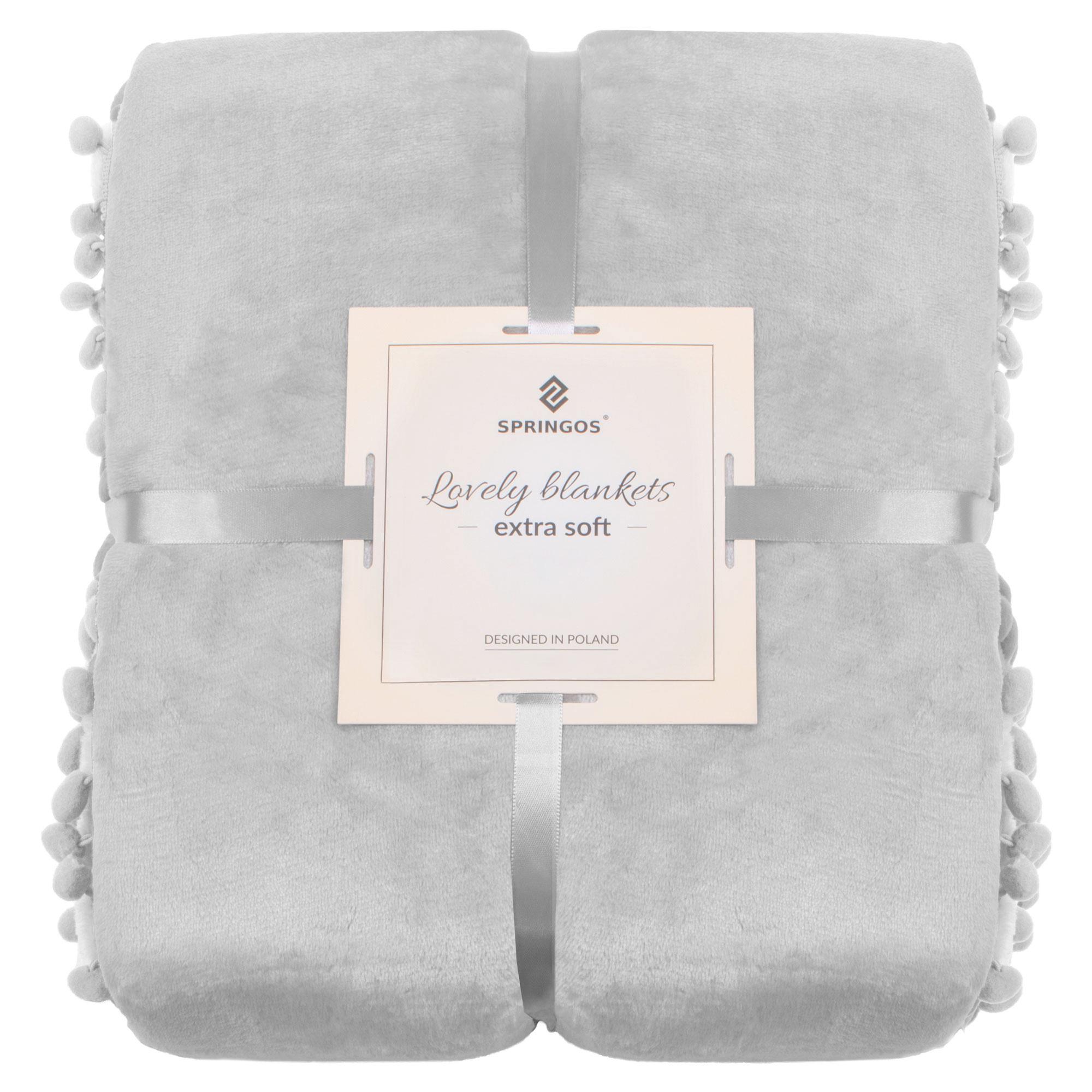 Плед-покривало Springos Extra Soft 200x220 см (HA7086) Плед-покривало Springos Extra Soft 200x220 см (HA7086)