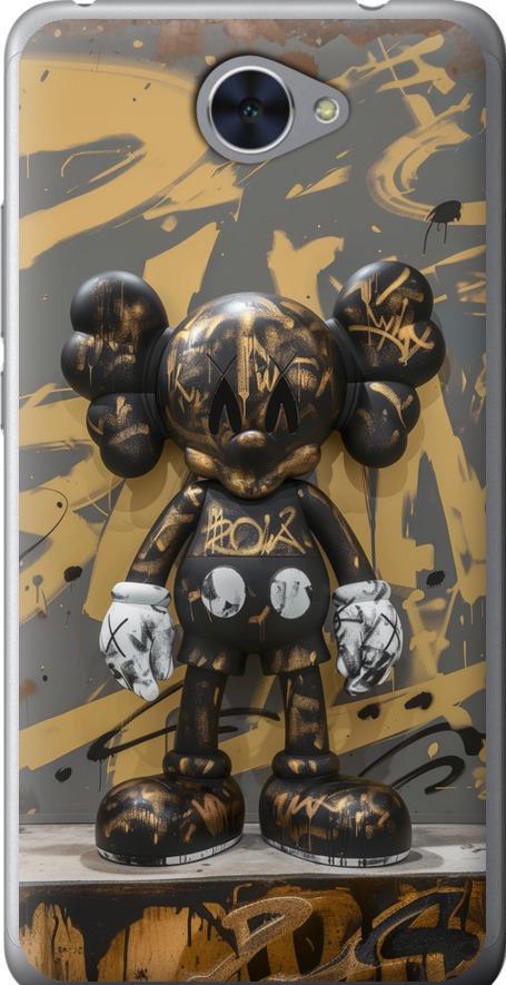 Чехол на Huawei Y7 2017 Bronze kaws (6097u-1019-42517)