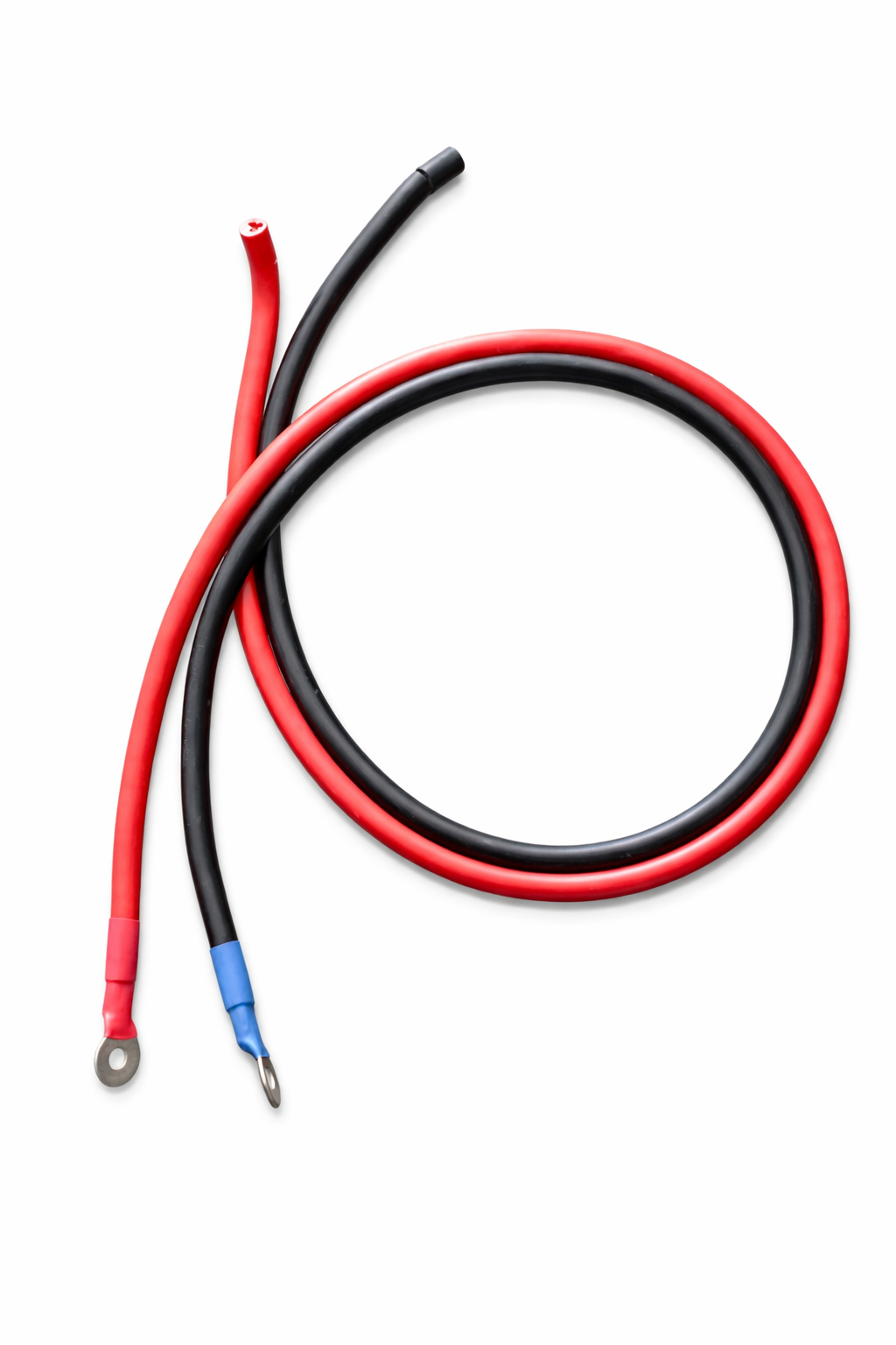 Провода подключения АКБ 1 м 25 кв. мм 2 шт. (5606)