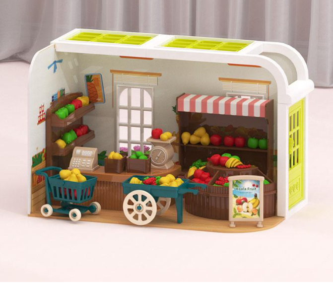 Ігровий набір Іграшковий будинок Koala Town Фруктова крамничка Ігровий набір Іграшковий будинок Koala Town Фруктова крамничка