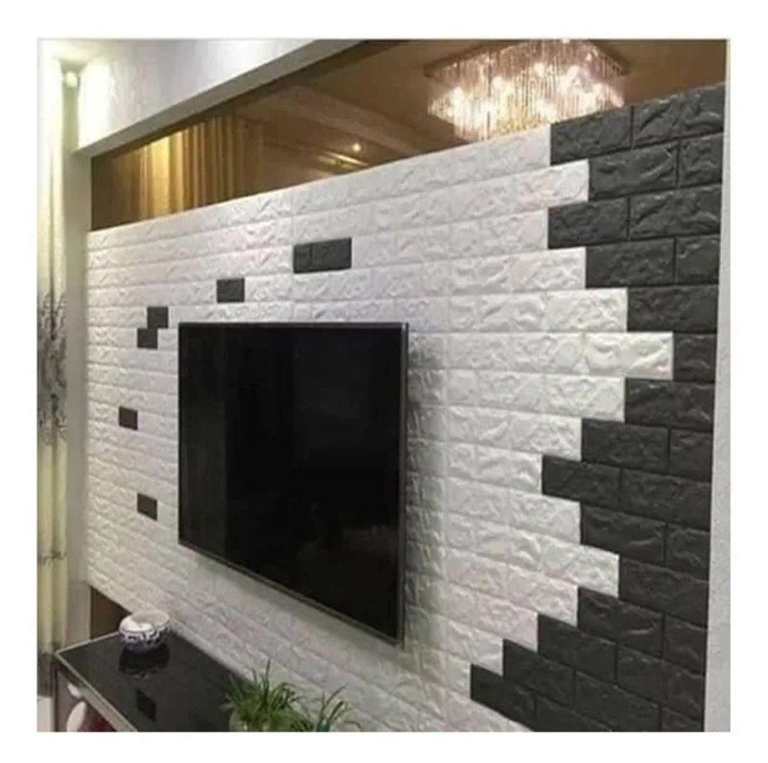 3D-панель декоративная самоклеящаяся под кирпич 77x70 см x 4 мм - фото 11