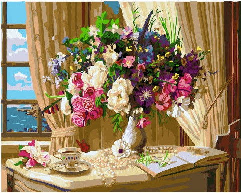 Картина по номерам Brushme Натюрморт у окна (GX26046)