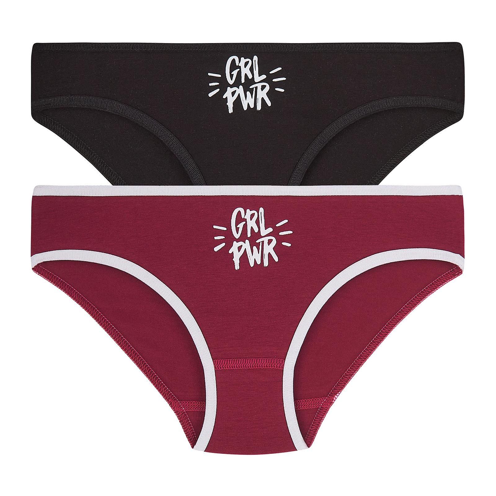 Труси дитячі для дівчаток ЛяЛя К12СК111 2 шт. 134-140 см Різнокольоровий (2000000192758)