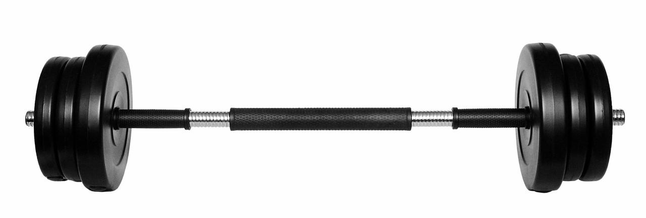 Комплект гантелей с разъемным соединителем NEO-SPORT со сменными дисками 22 кг 2 шт. по 11 кг (2371516659_neo_2) - фото 5