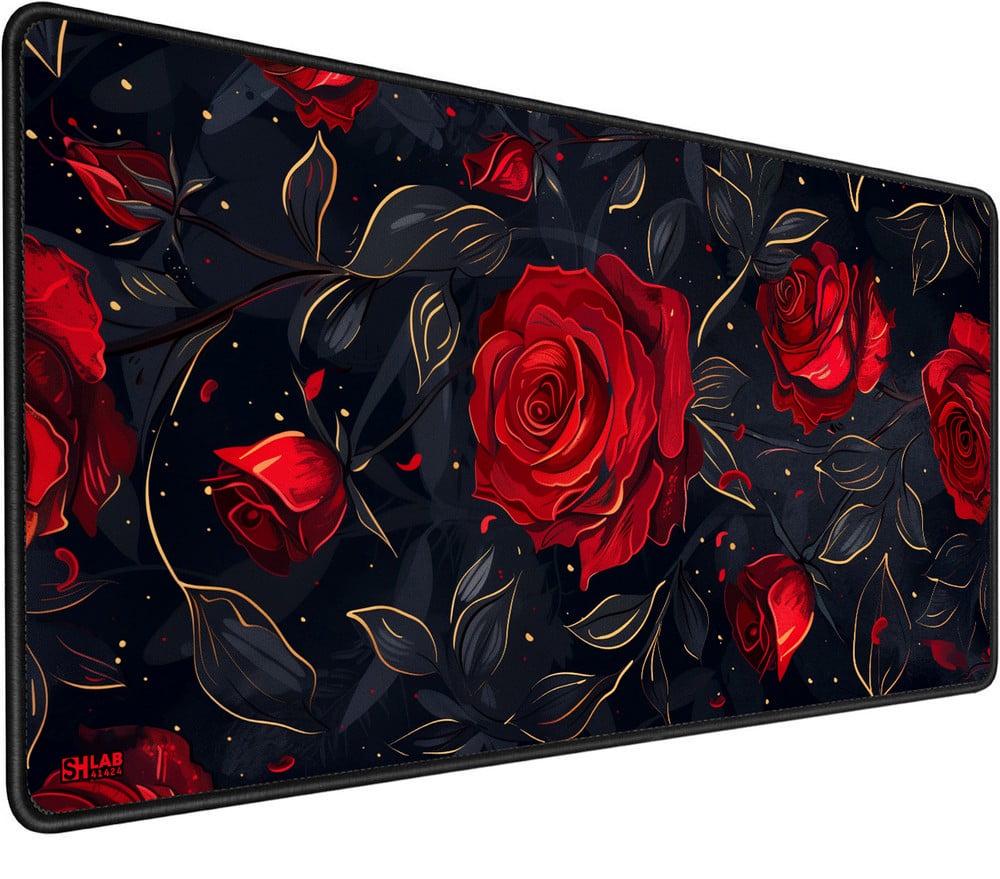 Игровая поверхность SHLab Red Roses With Golden Leaves SHM-967 90х40 см (41424)