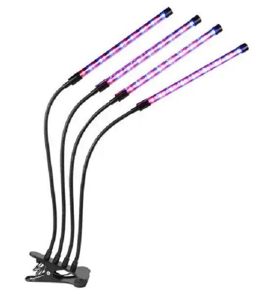 Фітолампа світлодіодна для рослин Plant Grow Light 7819 з таймером Чорний - фото 2