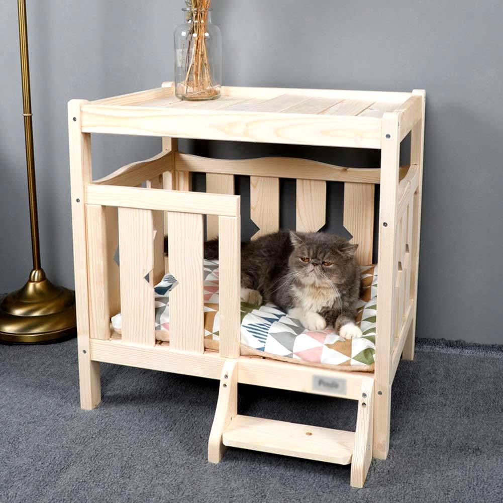 Домик для кошки из дерева Герберт Бланже (ДДК-000901)