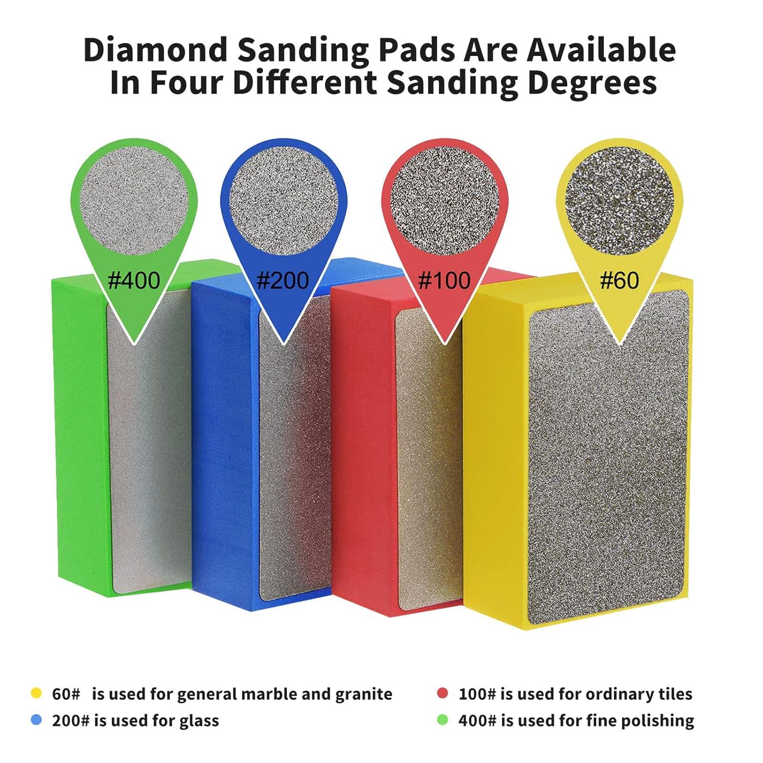 Набір алмазних притирів Р60 100200400 4 шт. (0092) - фото 3 Набір алмазних притирів Р60 100200400 4 шт. (0092) - фото 3