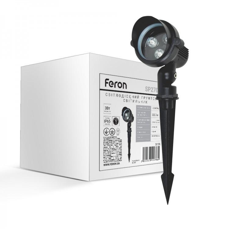 Грунтовый светильник Feron SP2704 3W 6500K - фото 2