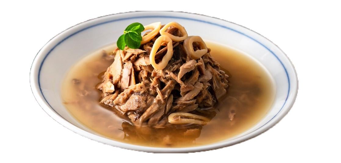 Корм для котів вологий Natural Kitty Broth Series Tuna with squid in broth Тунець з кальмарами у бульйоні 80 г (24351940) - фото 2