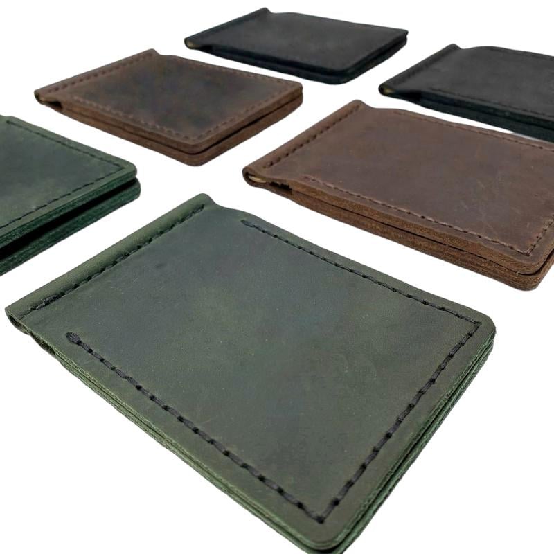 Кошелек FREESKIN с зажимом и монетницей Зеленый - фото 4