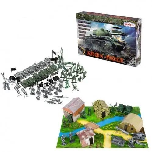 Детский набор солдатиков Colorplast Блок-пост (1-047) - фото 2 Детский набор солдатиков Colorplast Блок-пост (1-047) - фото 2