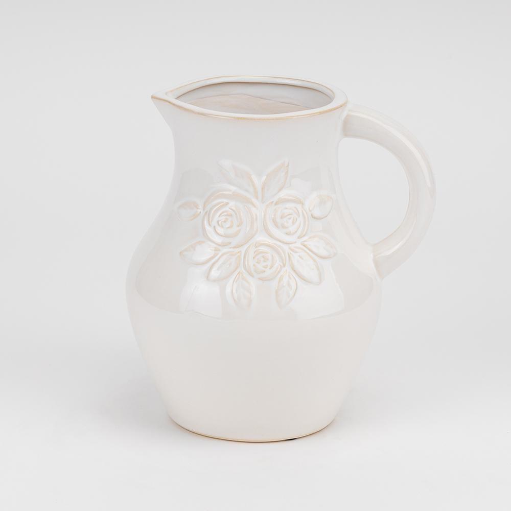 Комплект ваз Весенний цвет 20 см 8 шт. Белый (31917753)