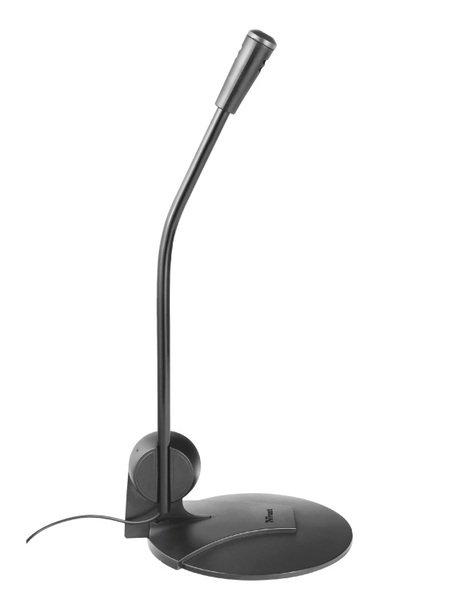 Микрофон компьютерный Trust Primo Desk Omni 3.5 Mini Jack 1,78 м Черный (ERC-21674_TRUST) - фото 2