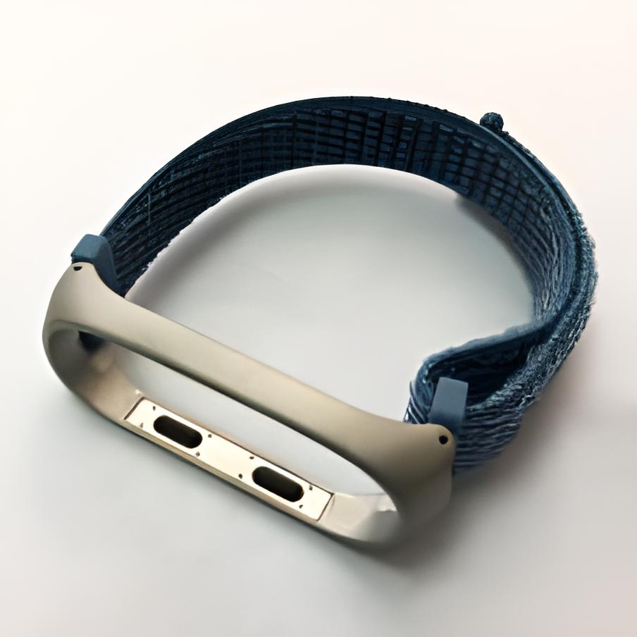 Ремешок для фитнес браслета Xiaomi Mi Band 3 4 Nylon Sport Sky Blue