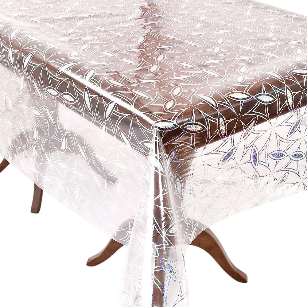 Клеенка на стол Laser MA-4939 1,37х20 м Прозрачный (3dd98e6f)