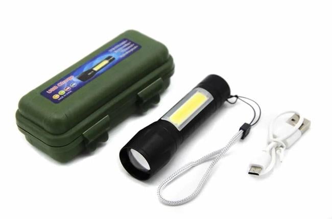 Фонарик компактный аккумуляторный COP BL-511 1580 W LED USB (8976463)